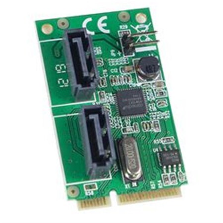 Generac Generic  Mini PCI-e 2 Port Sata 6g Card- Non-raid 204 0282
