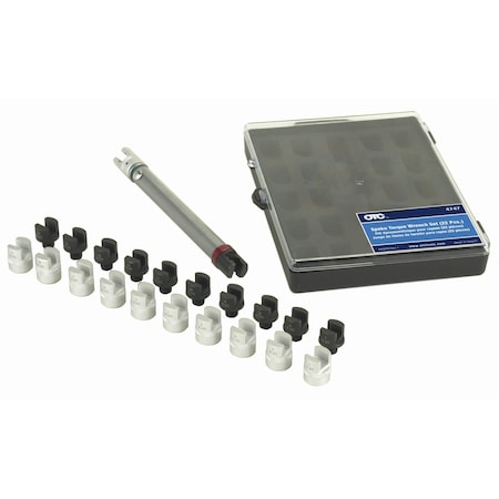 Otc Spoke Torque Wrench Set, 22pcs. 4747