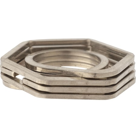 Auveco M12-1.75 Anti-Vibration Lock Nut, 10PK 22873
