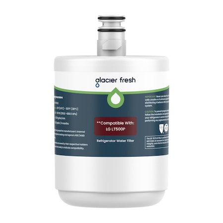Glacier Fresh LT500P Refrigerator Water Filter Replacement For LG 806227