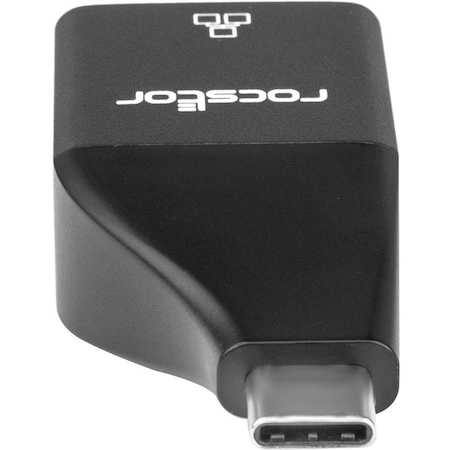 Rocstor USB-C ADAPTER - BLACK/ALUMINUM Y10A240-A1