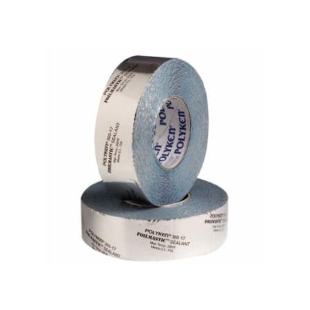 Polyken Premium Dead-Soft Foil Tapes, 6 in X 30 ft, 45 mil, Aluminum 573-1086694