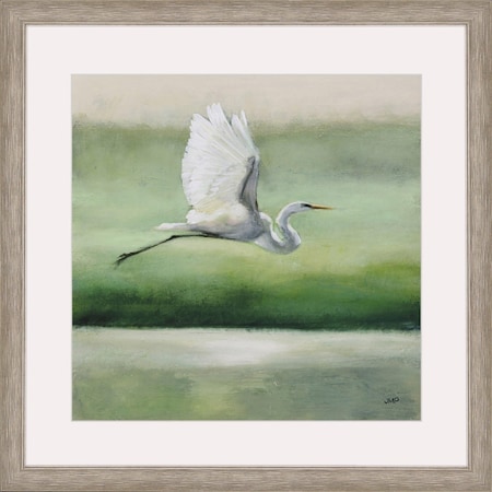 Homeroots Flight Silver Framed Print Wall Art 526053