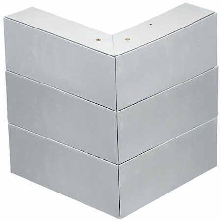 Hubbell Wiring Device-Kellems External Elbow Raceway, HBLALU7620 Series, 5-1/2 in W, 2.16 in H, 5-1/2 in L HBLALU7618
