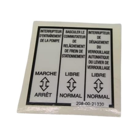 Komatsu PLATE, KOMATSU OEM 208-00-21330 208-00-21330