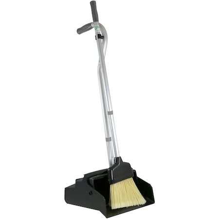Unger Telescopic Dust Pan with Broom, Plastic EDTBG