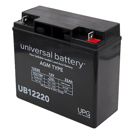 Upg 12V 22Ah T4, Battery 40696