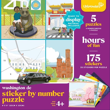 Upbounders Washington DC Sticker Puzzles DC5SKPZL-175