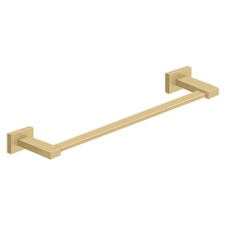 Deltana 24 Towel Bar 55D Series Satin Brass Finish 55D2003/24-4