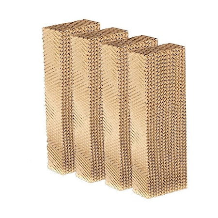 Hessaire EvapCoolerMedia, KraftPaper, 12inW, 4PK P36X12X6-4