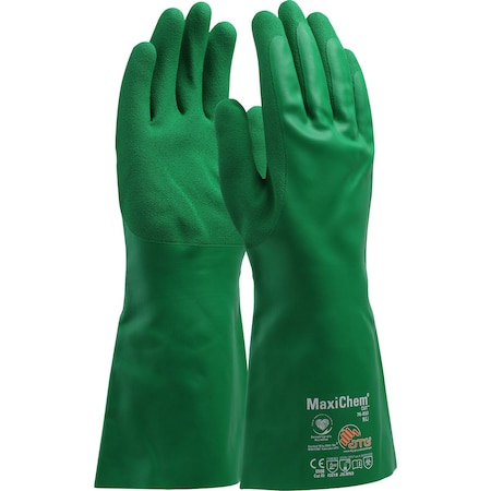 Atg Nitrile Blend Coated Glove with TriTech Liner and Non-Slip Grip on Palm & Fingers, 14", 12PK 24358