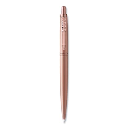 Parker Jotter XL Ballpoint Pen, Retractable, Medium Point, Blue Ink, Rose Gold Barrel 2122759