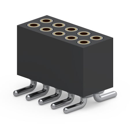 Mill-Max Through Hole Sockets Headers-853-93-010-30-001000 853-93-010-30-001000