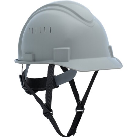 North Short Brim, Type I Vented, Hard Hat w/HDPE Shell, 4-Point Textile Suspension, Wheel Ratchet Adjustment NSB21009