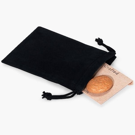 Nashville Wraps Black Velour Jewelry Bags with Drawstrings, 3x4, 100PK 95539
