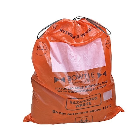 Mtc Bio Hazardous Waste Bags - BowTie Biohazard A8003R