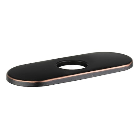 Hansgrohe Accessories Base Plate for Traditional Single-Hole Faucets, 6" in Rubbed Bronze 14018921