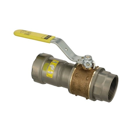 Viega Manual Two-Way Ball Valve, 5.65 in L 30645