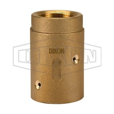Dixon Nozzle Holder with Screws, For Use with Sand Blast Hose, 1-1/4 in NPSM, Brass, Domestic BNH100