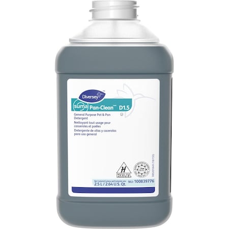Diversey Food Service Degreaser, 2.5L Bottle, Liquid, Blue, 2 PK 100839776