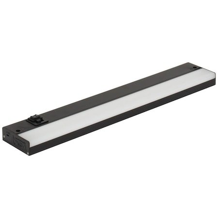 Task Lighting 17-7/8In. 120-Volt Bar Light, Dimmable And 3-Color Selectable, Black L-BL18-BK-TW