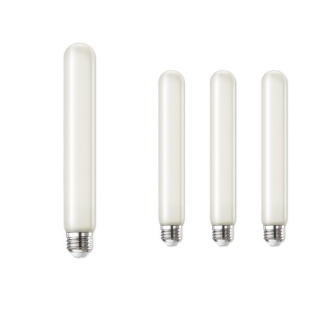 Bulbrite 40 Watt Equivalent T9 7.5'' Dimmable Medium Screw LED Light Bulb Warm White Light 2700K , 4PK 862835