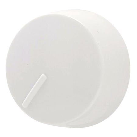 Eaton Wiring Devices Replacement Knob, Polycarbonate, White, For: RI061, RI06P and RI101 Rotary Dimmers RKRD-W-BP