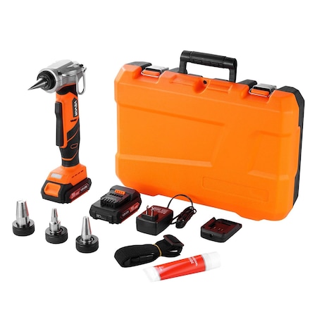 Vevor Cordless Electric Tube Expander 20V Max for 1/2 in 3/4 in & 1 in PEX-A Pipes CEP401-18BL