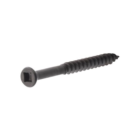 Hillman Drywall Screws No. 6 X 2 1/4 in L Square Black Phosphate 39315
