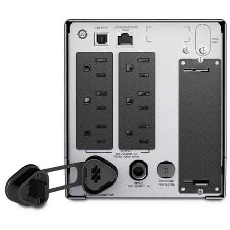 Apc SMART-UPS BATTERY BACKUP POWER SUPPLY 120V-AC COMPUTER AND PERIPHERAL UPSS SMT750
