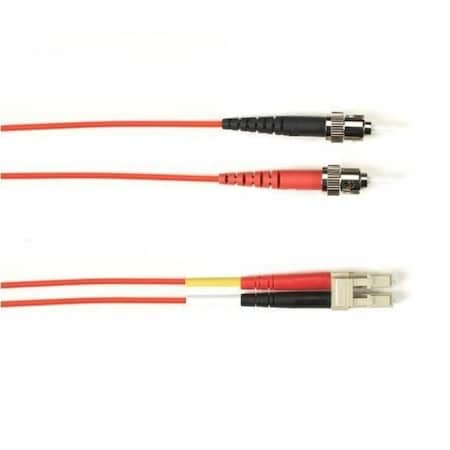 Black Box 62.5 MM FO PC DUPLX, PVC, RED, STLC 3M NON-CANCELABLE/NON-RETURNABLE FOCMR62-003M-STLC-RD