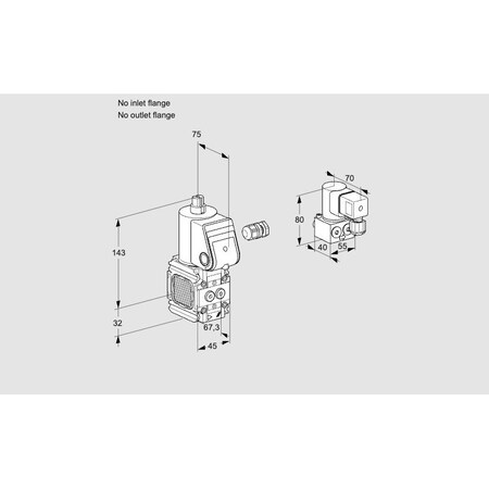 Honeywell Kromschroder VAS1-/NW KS88018132