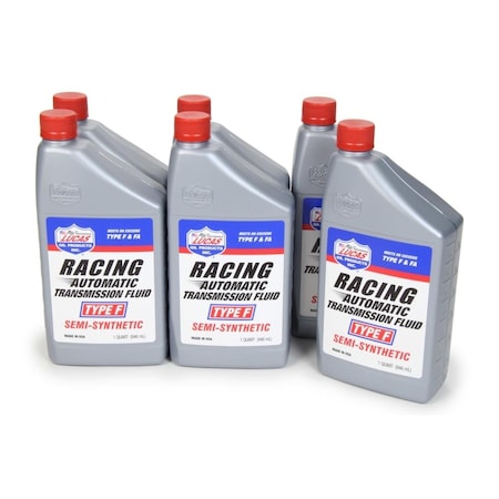Lucas Oil 1 qt. ATF Semi-Synthetic Type-F Racing Transmission Fluid - Set of 6 LUC11020-6