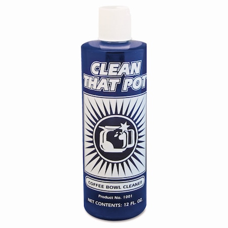 Clean That Pot Coffee Bowl Cleaner, 12 oz Bottle CLE1001