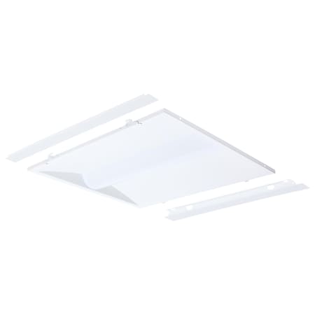 Nuvo 40/30/20W LED 2x2 Center Basket Troffer Retrofit Kit CCT Dimmable 120-277V Matte White Finish 65/1301
