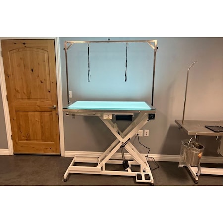 K9 Kennel Store LED Lit Master Groomer Electric Lift Table Basic Package FT-829LED-B