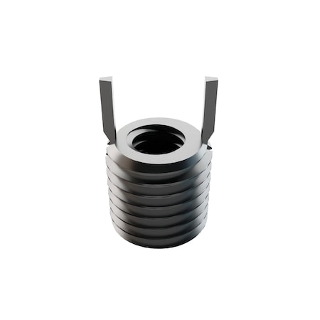 Zoro Select Key Locking Insert, Thin Wall, 2 Keys, M6x1 Int Thrd Sz, M10x1.25 Ext Thrd Sz, Stainless Steel 215-066352