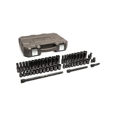 Gearwrench Set Skt Imp Std/Dp SAE/Met 3/8Dr 49PC 86533