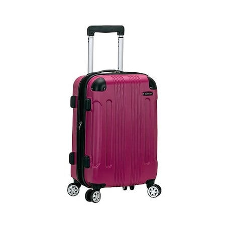 Rockland Sonic ABS Upright Spinner Luggage - Magenta F1901-MAGENTA