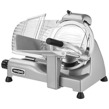 Waring Commercial Food Slicer, Blade 8.5" dia, Current 1.1 A WCS220SV
