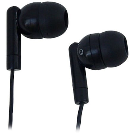 Ergoguys AVID AE-215 LIGHTWEIGHT 1 USE EARBUD WITH SILICONE EAR TIPS 1AE215HPBLKSTK