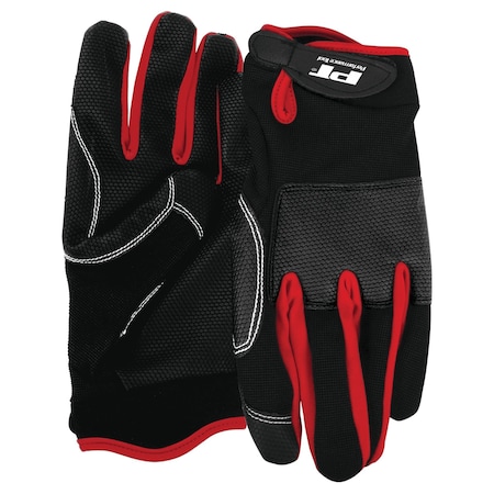 Performance Tool Mechanic Work Gloves X-Large Red W89007