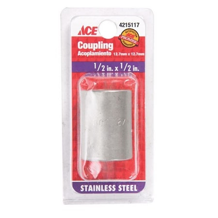 Smith-Cooper S3014CP004CS 0.5 in. Female Coupling 4215117
