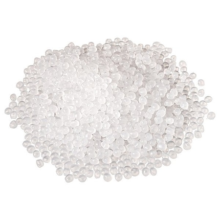 Zoro Select Polypropylene Pellets, White, 5 lb Bag BULK-IJMP-13