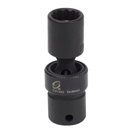 Sunex 1/4 in Dr 8Mm Magnetic Universal Socket 12Pt 808ZUMMG