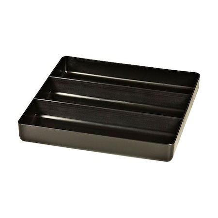 Ernst Manufacturing Drawer Tray, Black, 1 1/2" H, Stackable 5021