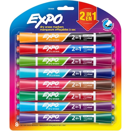 Expo Dry Erase Markers, PK8 1944658