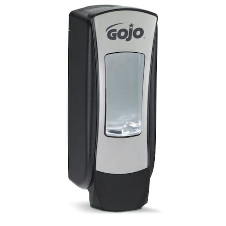 Gojo ADX-12 1250mL Foam Soap Dispenser, Push-Style, Chrome/Black 8888-06