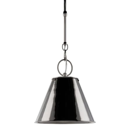 Hudson Valley Lighting Altamont 1 Light Pendant 11 In. Polished Nickel 5511-PN