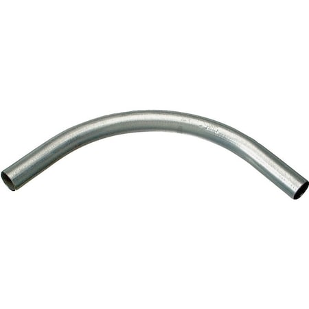 Halex EMT Elbow, 1/2 in, Steel, Galvanized 64505